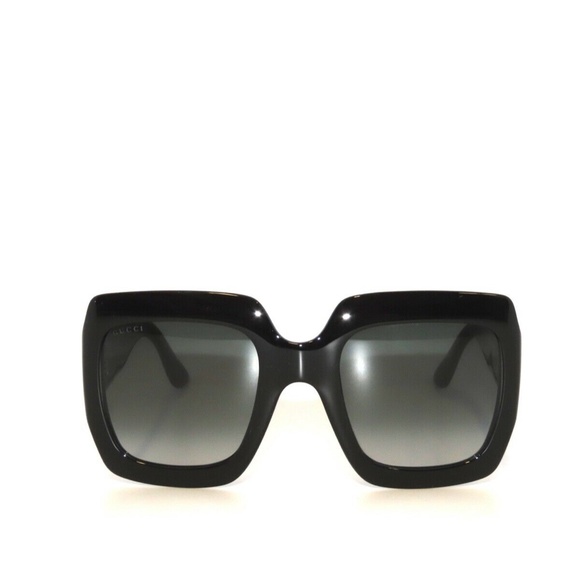 Gucci GG0053S 0053S 001 Black Gray Sunglasses GG0053NS - Picture 2 of 5